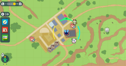 Pokemon SV The Indigo Disk DLC - Treasure Eatery Map Location