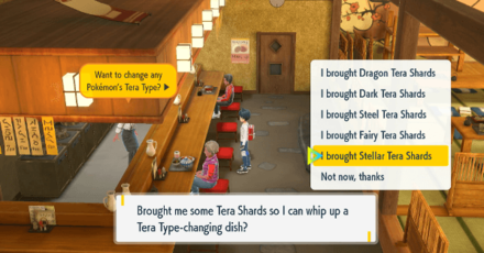 Pokemon SV The Indigo Disk DLC - Treasure Eatery Cook