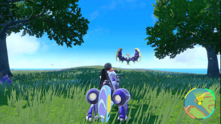 Pokemon Scarlet and Violet Indigo Disk DLC - Lunala Overworld Location