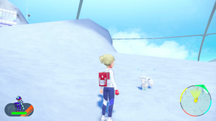 Pokemon Scarlet and Violet Indigo Disk DLC - Alolan Vulpix Overworld Location