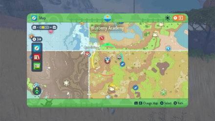 Pokemon SV Indigo Disk -  Sophie of the League Club Map