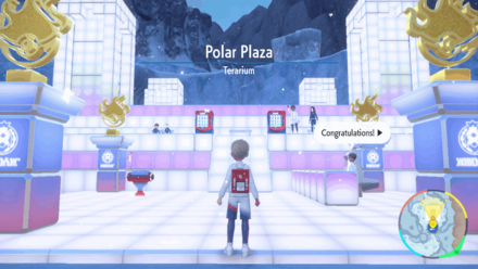 Pokemon SV - Polar Plaza Overworld