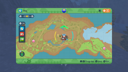 Pokemon Scarlet and Violet Indigo Disk DLC - Necrozma Map Location