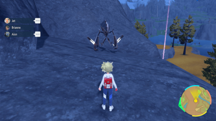 Pokemon Scarlet and Violet Indigo Disk DLC - Necrozma Overworld Location