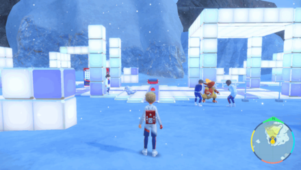 Pokemon SV - Polar Rest Area Overworld