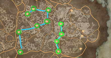 Diablo 4 - Midwinter Blight Event Path