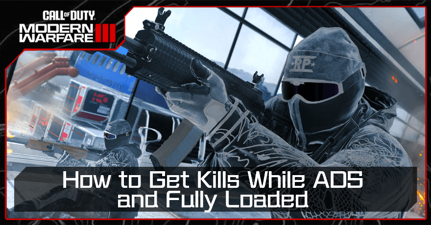 MW3 Zombies - How to Get Kills While ADS and Fully Loaded