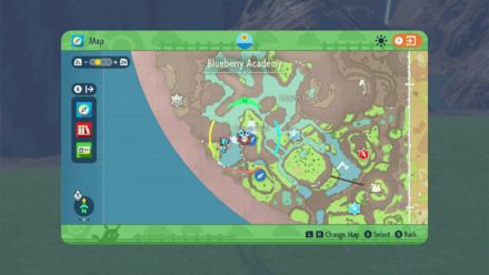 Pokemon SV Indigo Disk -  John of the League Club Map