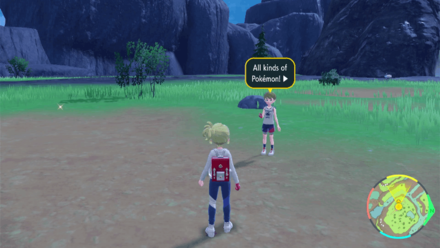 Pokemon SV Indigo Disk -  Dana of the League Club Map