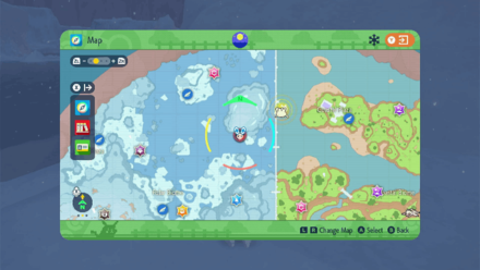 Pokemon SV Indigo Disk -  Hank of the League Club Map