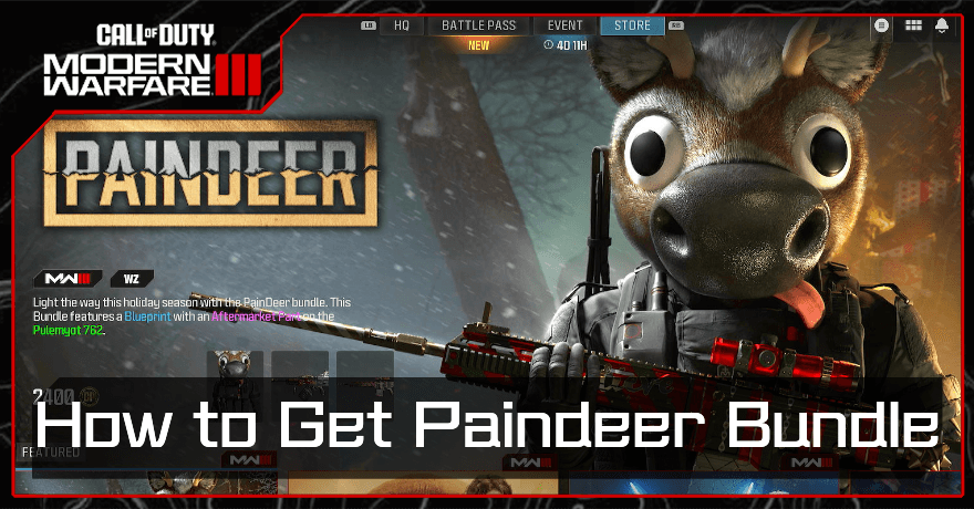Modern Warfare 3 - How to Get Paindeer Bundle
