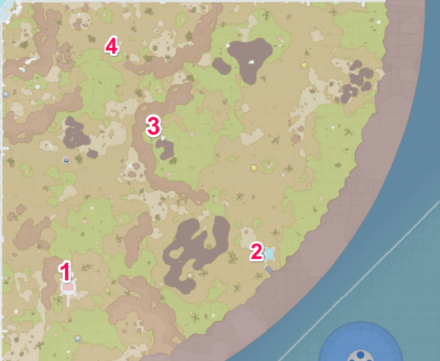 Pokemon SV - Savanna Biome Fast Travel Locations