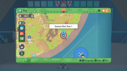 Pokemon SV - Savanna Rest Area 1