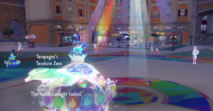 Pokemon Scarlet and Violet SV - Teraform Zero Effect