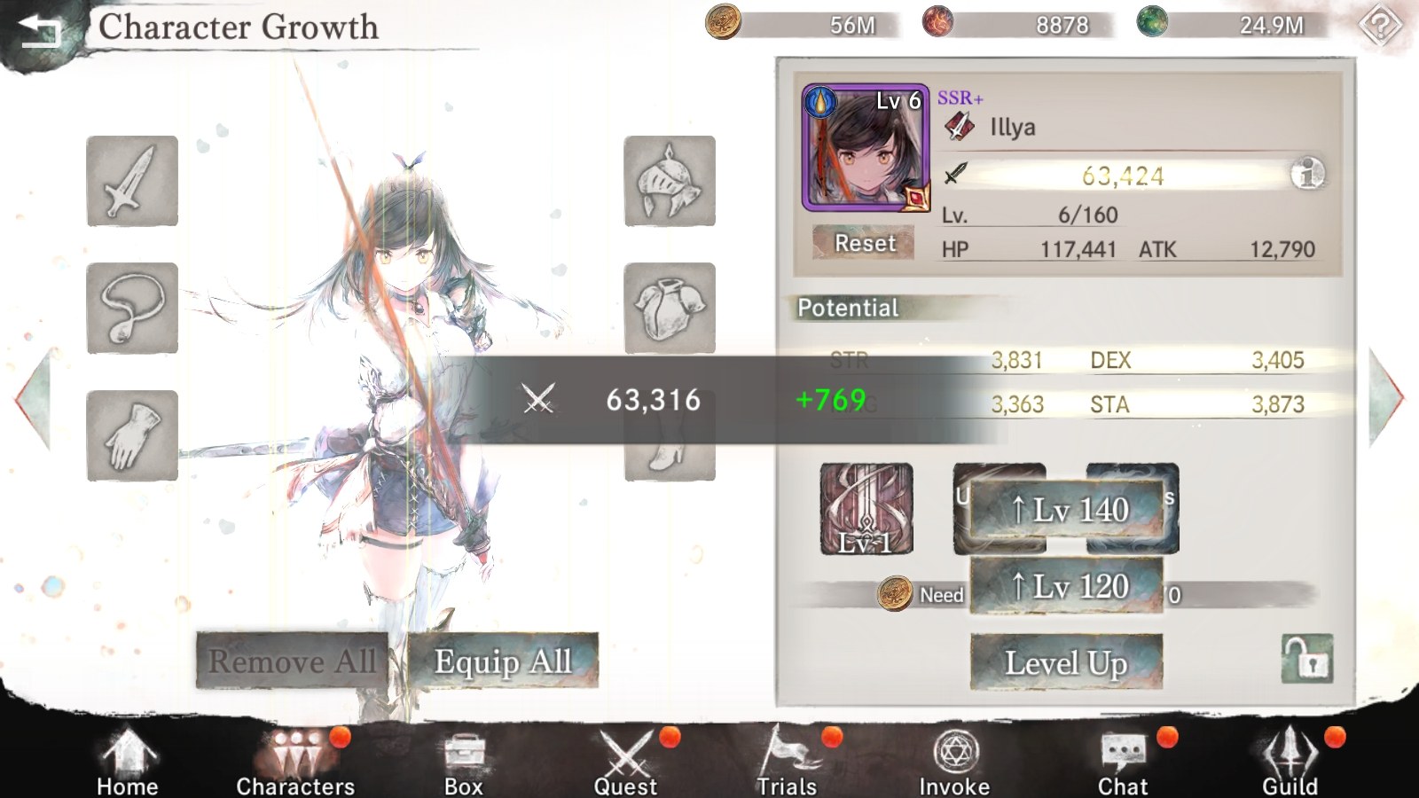 Leveling up - MementoMori