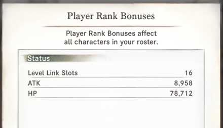 Player Rank Increase - MementoMori