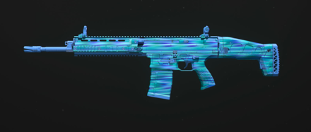 Modern Warfare 3 - Aquatic Blur Camo