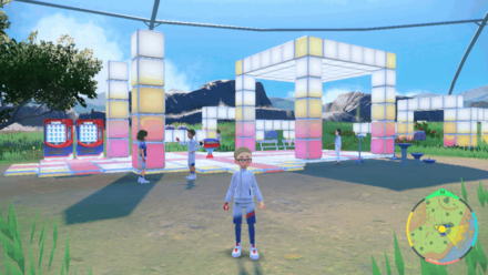 Pokemon SV - Coastal Rest Area Overworld