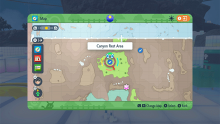 Pokemon SV - Canyon Rest Area