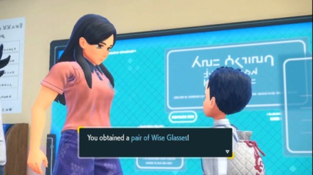 Pokemon Scarlet and Violet SV Indigo Disk Team Star Quest Wise Glasses Reward