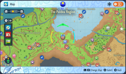 Pokemon Scarlet and Violet Indigo Disk - Below Ground in Dalizapa Passage