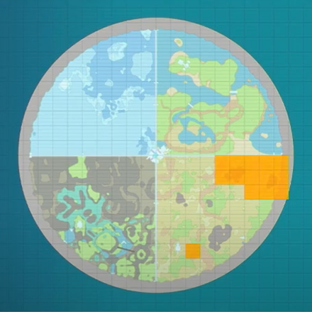 Blitzle Indigo Disk Location Map