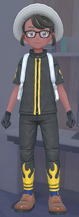 Pokemon SV - Tracksuit (Black/Gold)