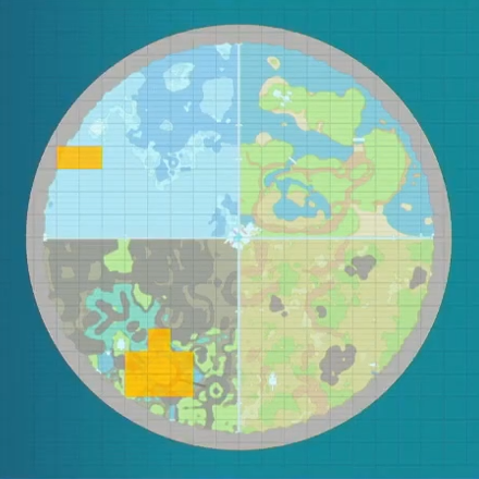 Fraxure Indigo Disk Location Map