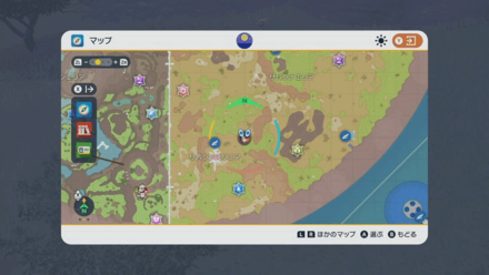 Pokemon SV - Strawberry Sweet Map View