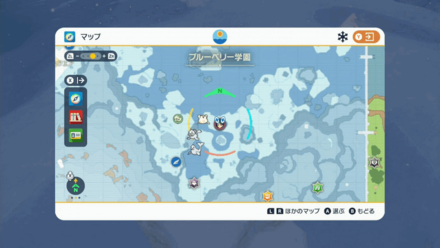 Pokemon SV - Love Sweet Map View