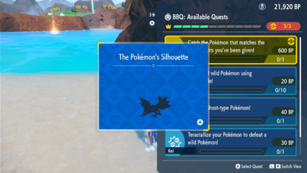 Pokemon SV Indigo Disk DLC - Coordinate with Friends to Guess the Pokemon using the Hints Provided