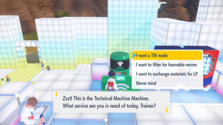 Pokemon Scarlet and Violet Indigo Disk DLC - How to Make TMs