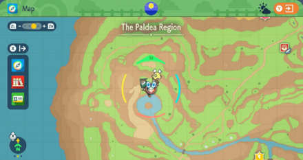 Pokemon SV - Raikou Map View