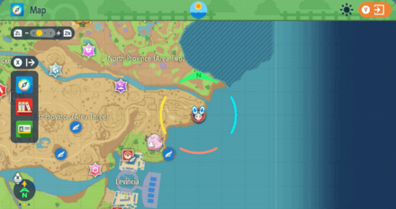 Pokemon Scarlet and Violet Indigo Disk - Cliff, East of East Provice (Area Three)