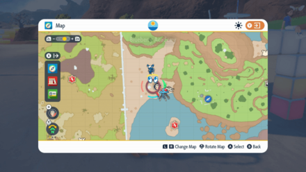 Pokemon Scarlet and Violet (SV) - Alola, friend! Map