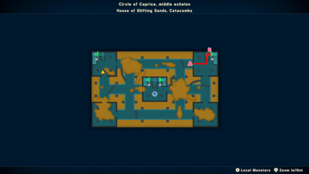 DQM The Dark Prince - House of Shifting Sands B1F