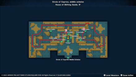 DQM The Dark Prince - House of Shifting Sands 1st Floor 2