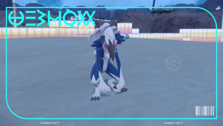 Pokemon Scarlet and Violet Indigo Disk DLC - Pokedex Photo Effect