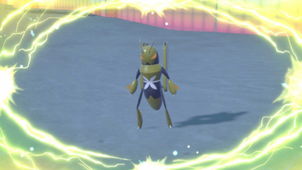 Pokemon Scarlet and Violet Indigo Disk DLC - Buzzy Buzz Photo Effect