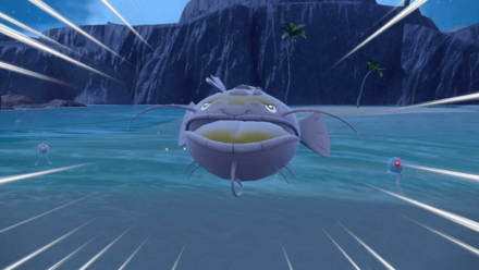 Pokemon Scarlet and Violet Indigo Disk DLC - Focus Lines Photo Effect