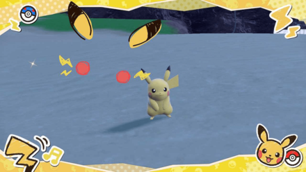 Pokemon Scarlet and Violet Indigo Disk DLC - Pikachu Party Photo Effect