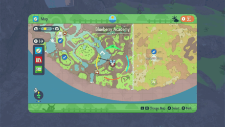 Southeast Canyon Steps Ditto Block Map