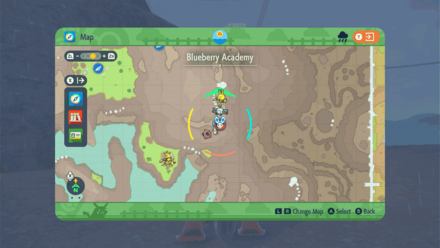 Northeast Canyon Steps Ditto Block Map