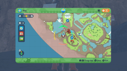 Southwest Canyon Structure Ditto Block Map