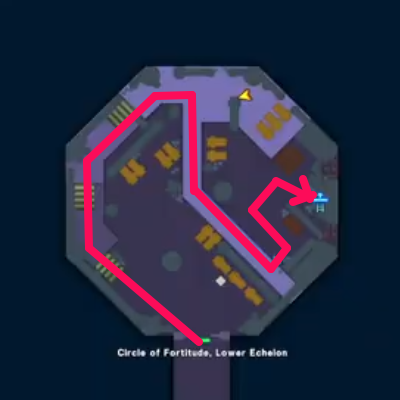 Dragon Quest Monsters 3 (DQM3) Circle fo Fortitude Lower Echelon Watchtower Map 1