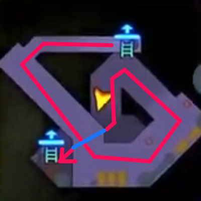 Dragon Quest Monsters 3 (DQM3) Circle fo Fortitude Lower Echelon Watchtower Map 3