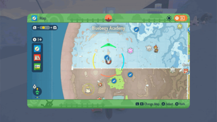 South Polar Cantilever Ditto Block Map