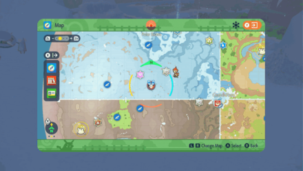 South Polar Structure Ditto Block Map