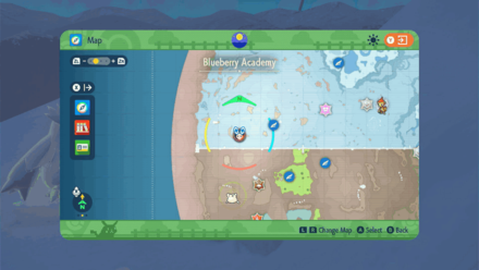 Southwest Polar Structure Ditto Block Map