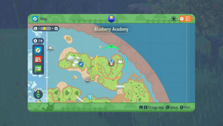 North Coastal Biome Structure Ditto Block Map